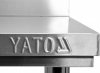 STÓŁ PRZYŚCIENNY Z PÓŁKĄ SKŁADANY 1600×700×H850+100 mm YATO YG-09035 YG-09035