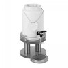 Dyspenser do mleka - stal nierdzewna, akryl, porcelana - 4 l APS 10410007 APS-10850
