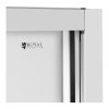 Szafa ze stali nierdzewnej - 800 x 500 x 1800 mm - Royal Catering ROYAL CATERING 10012593 RCDC-80