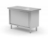 Stół centralny przelotowy z drzwiami suwanymi 1200 x 700 x 850 mm POLGAST 127127P 127127P