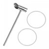 Maszyna do waty cukrowej - 52 cm - turkusowa ROYAL CATERING 10011086 RCZC-1200-BG