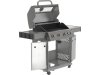 GRILL GAZOWY 4+1 STAL NIERDZEWNA 14,2KW, Z SZYBĄ YATO YG-20003