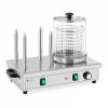 Podgrzewacz do hot dogów - 650 W - Royal Catering - 4 szpikulce grzewcze ROYAL CATERING 10012002 RCPHW 650