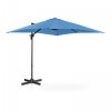 Parasol ogrodowy wiszący - obrotowy - 250 x 250 cm - niebieski UNIPRODO 10250108 UNI_UMBRELLA_2SQ250BL