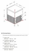 Łuskarko-Grudkarka Frozen Snow | 510 kg/24h | system chłodzenia wodą | GM1200W