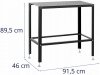 Stół spawalniczy - 100 kg - 91,5 x 46 cm STAMOS 10021466 SWG-TABLE950