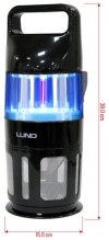 LAMPA OWADOBÓJCZA Z WENTYLATOREM, UV-A 15W LUND 67012