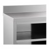 Stół roboczy z szafką - rant - 200 x 70 cm - 600 kg ROYAL CATERING 10011669  RCSSCB-200X70-E-B