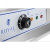 Płyta grillowa - 75 cm - gładka - 2 x 3200 W ROYAL CATERING 10010063 RCG 75