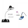 Stacja lutownicza - 75 W - 2 x kolba - podgrzewacz - LED STAMOS 10021003 S-LS-10