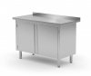 Stół przyścienny szafka z drzwiami na zawiasach 1200 x 700 x 850 mm POLGAST 128127-2 128127-2