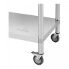 Stół ze stali nierdzewnej na kółkach - 60 x 150 cm - 160 kg ROYAL CATERING 10012812 RCAT-150/60-WS