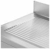 Stół ze zlewem - dwukomorowy - stal nierdzewna - 180 x 60 x 97 cm - Royal Catering 10013160 RCGS-2B1800D6 