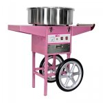 Maszyna do waty cukrowej - 52 cm - wózek ROYAL CATERING 10010138 RCZC-1200-W