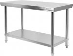 STÓŁ CENTRALNY SKŁADANY Z PÓŁKĄ 1400×700×H850MM YATO YG-09012