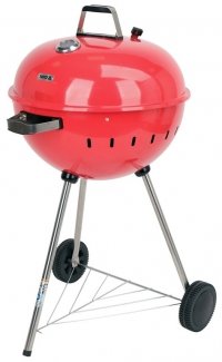 GRILL WĘGLOWY OKRĄGŁY 54CM CZERWONY YATO YG-20304 