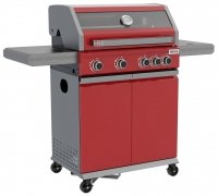 GRILL GAZOWY ITAMI 4+1, 14,5KW, CZERWONY Yato YG-20034 