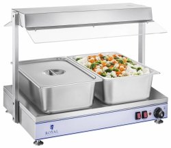 Płyta grzewcza - 700 x 500 mm - 2 halogeny - 1100 W Royal Catering 10010382 RCHP-70