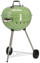 GRILL WĘGLOWY OKRĄGŁY 54CM ZIELONY YATO YG-20303