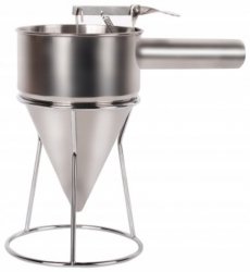 Dozownik do ciasta 1l stal nierdzewna Hurakan HKN-DD01