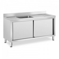 Szafka ze zlewem - 1 komora 500 x 400 x 240 mm ROYAL CATERING 10012135 RC-IKS02