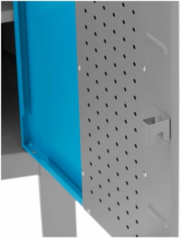 Stół warsztatowy - 169 x 86,5 cm - 1000 kg - 3 szuflady - 2 szafki MSW MSW-TOOLC-003A 10062489 4062859225832