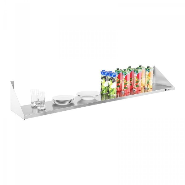 Półka wisząca nierdzewna Royal Catering RCTR-180 300x1800mm ROYAL CATERING 10010372 RCTR-180