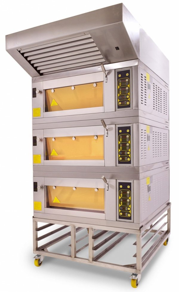 Piec piekarniczy modułowy SE921F | 2x 600x400 mm