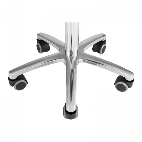 BIAŁY OBROTOWY HOKER / FOTEL KOSMETYCZNY  PHYSA 10040277 Andria White