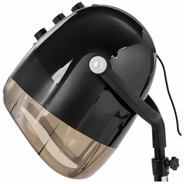 Suszarka hełmowa do włosów - z jonizacją i statywem - 1000 W - czarna - 70°C Physa 10040803 PHY-HD_02