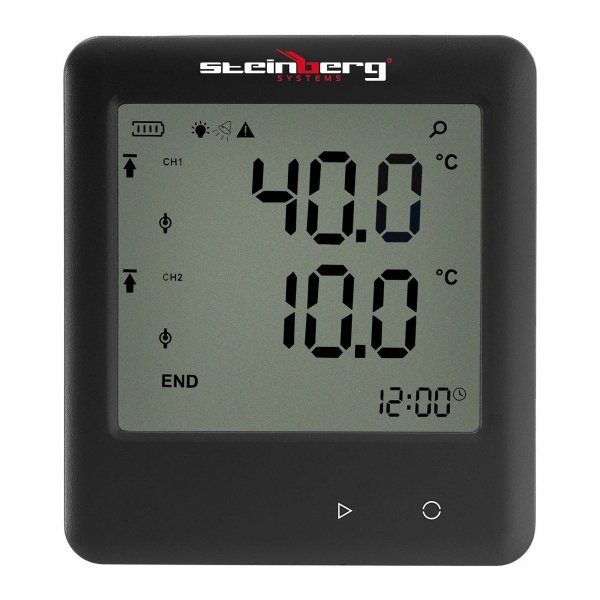 Rejestrator temperatury - od -40 do 125°C - LCD Steinberg 10030586 SBS-DL-125E