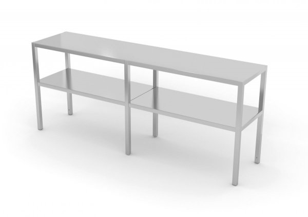 Nadstawka na stół dwupoziomowa 1900 x 300 x 700 mm POLGAST 502193-6 502193-6