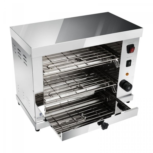 Opiekacz Salamander - 3250 W - kwarcowe grzałki ROYAL CATERING 10010078 RCET 360