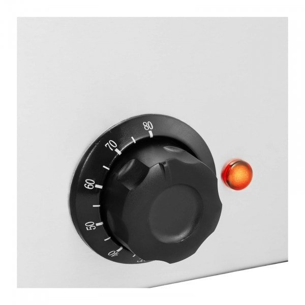Bemar - 600 W - 4 GN 1/4 - kranik spustowy ROYL CATERING 10012619  RCBM_GN1/4