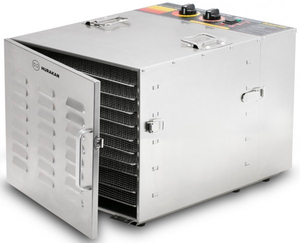 Suszarka Do Żywności 10 Poziomów Dehydrator 40x40cm 30-70st 1000W HKN-DHD10