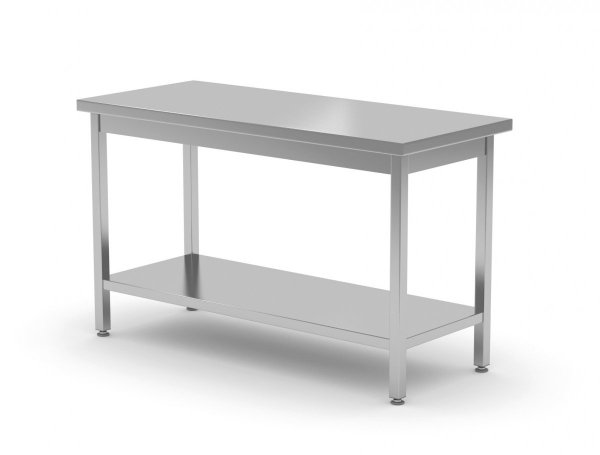 Stół centralny z półką 1400 x 700 x 850 mm POLGAST 112147 112147