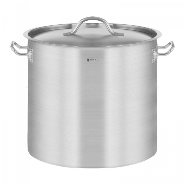 Garnek ze stali nierdzewnej - 25l - pokrywka ROYAL CATERING 10011077 RCST-25E3