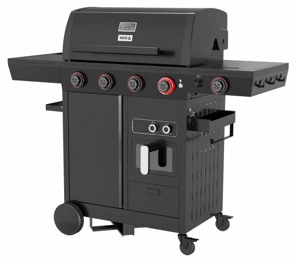GRILL GAZOWY 4+1 Z FRYTK. BEZTŁ,16KW YATO YG-20036