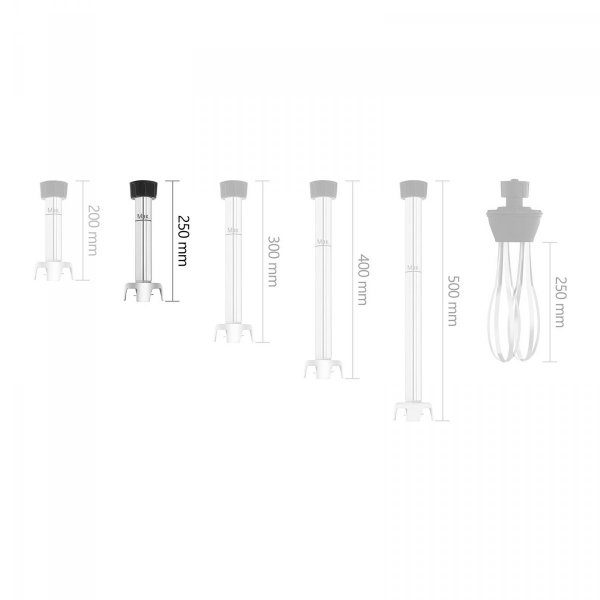 Końcówka do blendera - 250 mm ROYAL CATERING 10010662 RCMA-250 