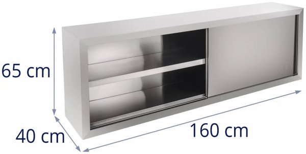 Szafka ścienna - 160 cm ROYAL CATERING 10010220 RCHC-160/40