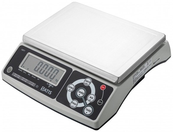 WAGA SKLEPOWA ELEKTRONICZNA MAGAZYNOWA 30kg 5g SATIS CWT71530kg 5903824905481