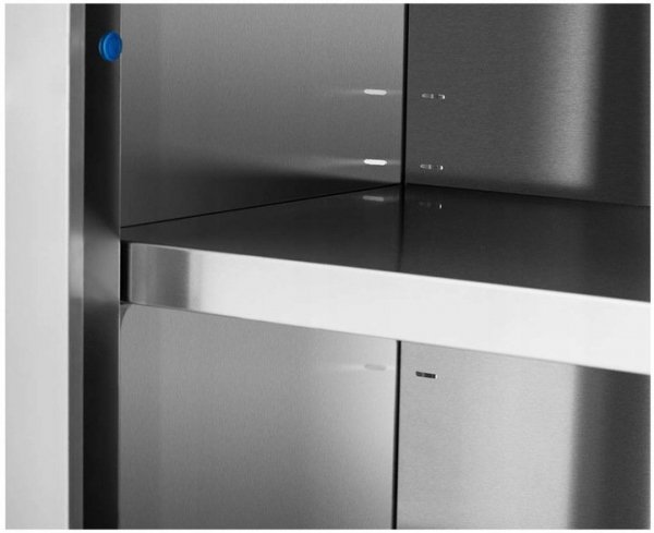 Szafka ścienna - stal nierdzewna - 100 x 45 x 60 cm ROYAL CATERING 10011663 RCSSWC-100X45-S