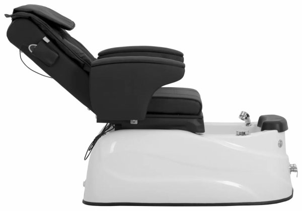  Fotel do pedicure elektryczny - brodzik na stopy - funkcja masażu - 105 W - 150 kg - czarny  Physa 10040879  PHY_PSC_02