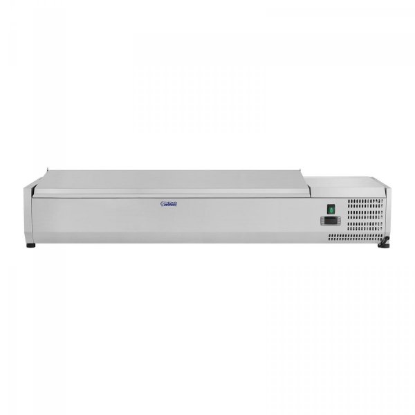 Nadstawa chłodnicza - 5 x GN 1/3 - 150 x 39 cm ROYAL CATERING 10010951 RCKV-150/39-S5