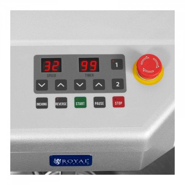 Mikser spiralny - 23 l - Royal Catering - 1300 W ROYAL CATERING 10012179 RCPM-20,1S