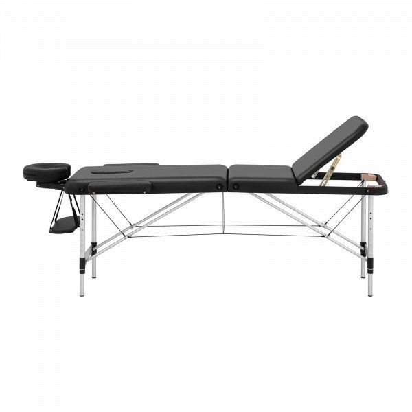 Łóżko do masażu Bordeux Black - składane - czarne PHYSA 10040390 PHYSA BORDEAUX BLACK