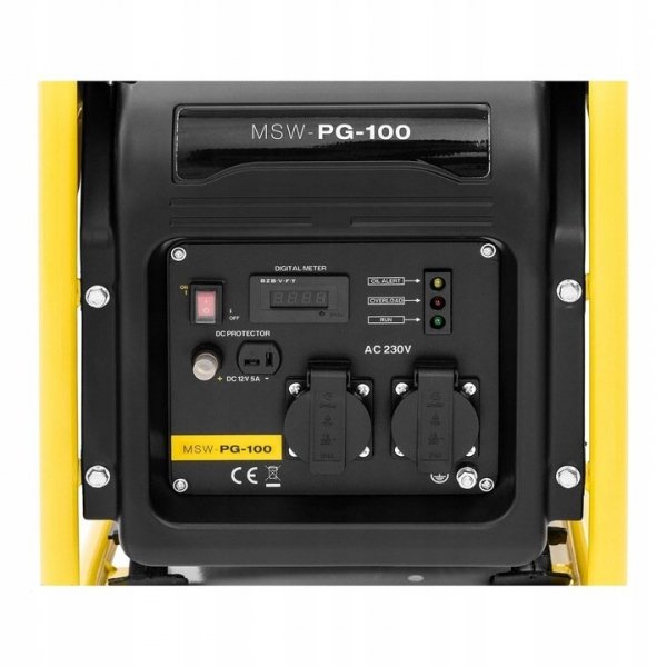 Inwertorowy agregat prądotwórczy 3500W MSW 10062240 MSW-PG-100