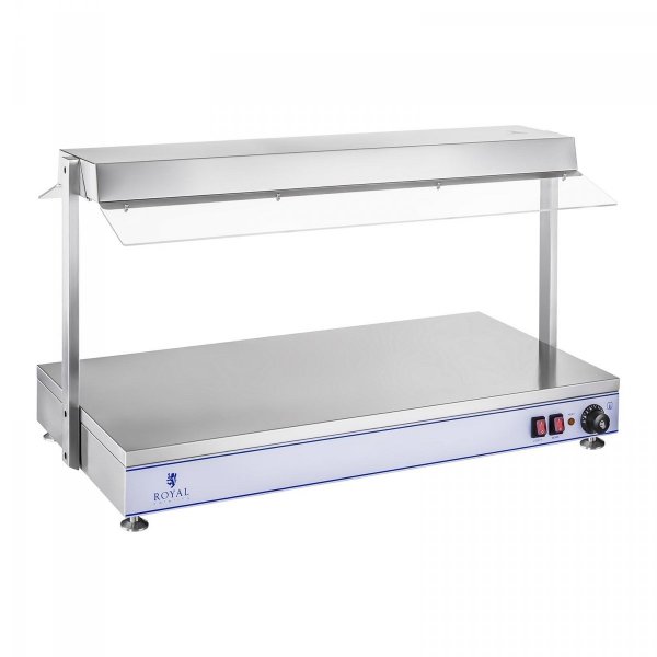 Płyta grzewcza - 1200 x 500 mm - 4 halogeny - 2000 W ROYAL CATERING 10010384 RCHP-120