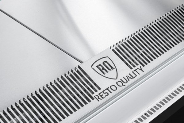 Witryna cukiernicza neutralna Dolce Visione Neutro Premium 900 | wnętrze ze stali nierdzewnej | 900x690x1300 mm