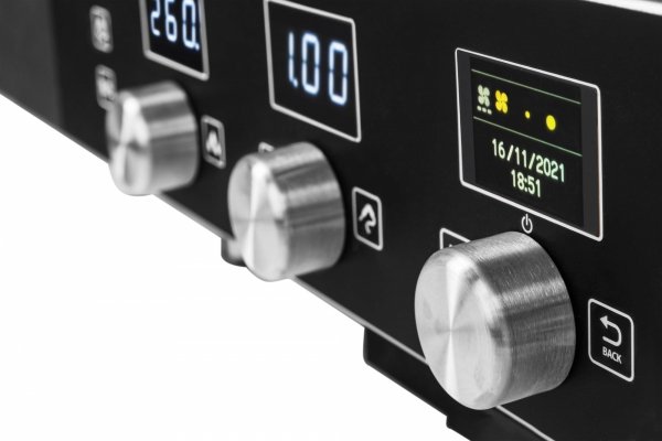 Piec konwekcyjno-parowy ICET101E | automatyczny system myjący | 10x GN 1/1 | 10x 600x400 | Alphatech by Lainox  | sterowanie elektroniczne